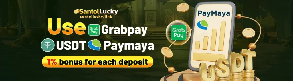 SANTOLLUCKY online casino withdrawal page showing different payment options for fast transactions